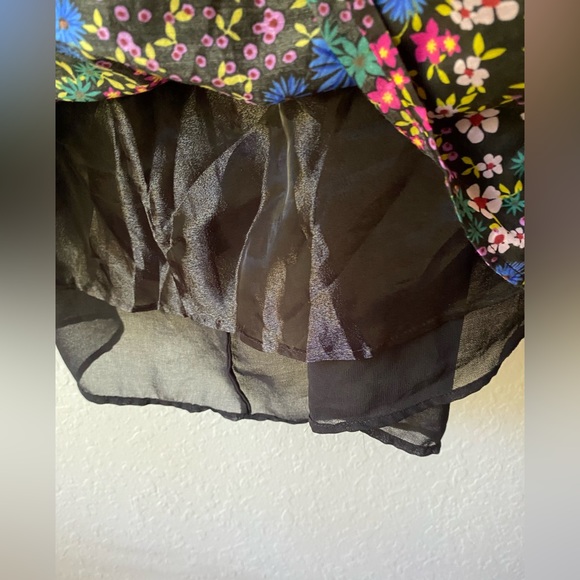 NWT Munthe Smocked High Neck Long Sleeves Mini Dress Puffy Black US 12 EU 44 - Picture 13 of 14